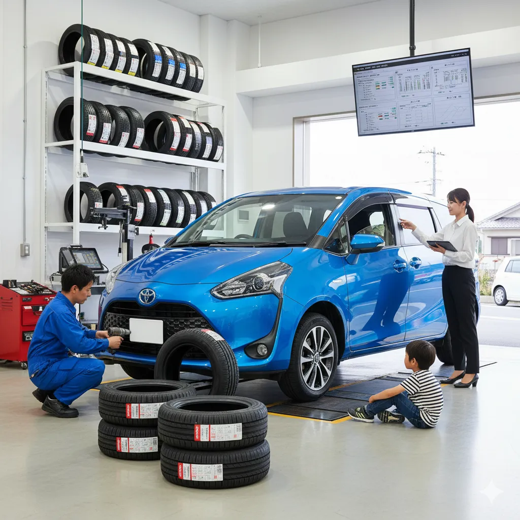 シエンタのタイヤ値段に関わる基本情報