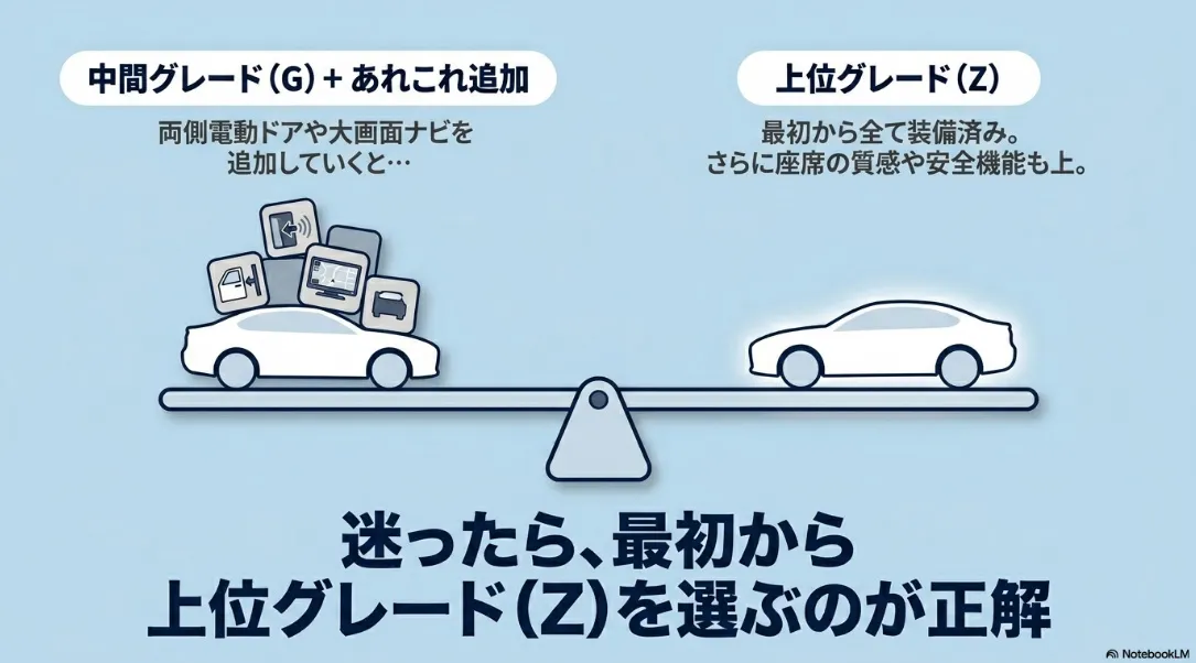 シエンタのグレード選びはZグレードとGグレードの価格逆転に注意
