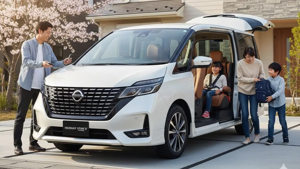 カーリースでセレナに乗る！月額や審査の秘訣とおすすめ業者