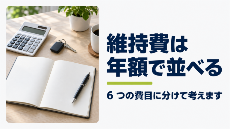 シエンタの維持費はいくら？年間費用と節約ポイントを徹底解説
